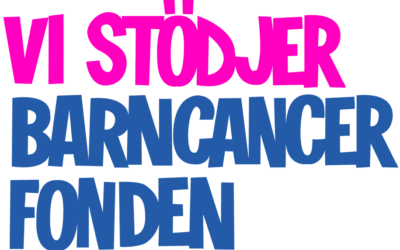 Vi är med i kampen mot barncancer!
